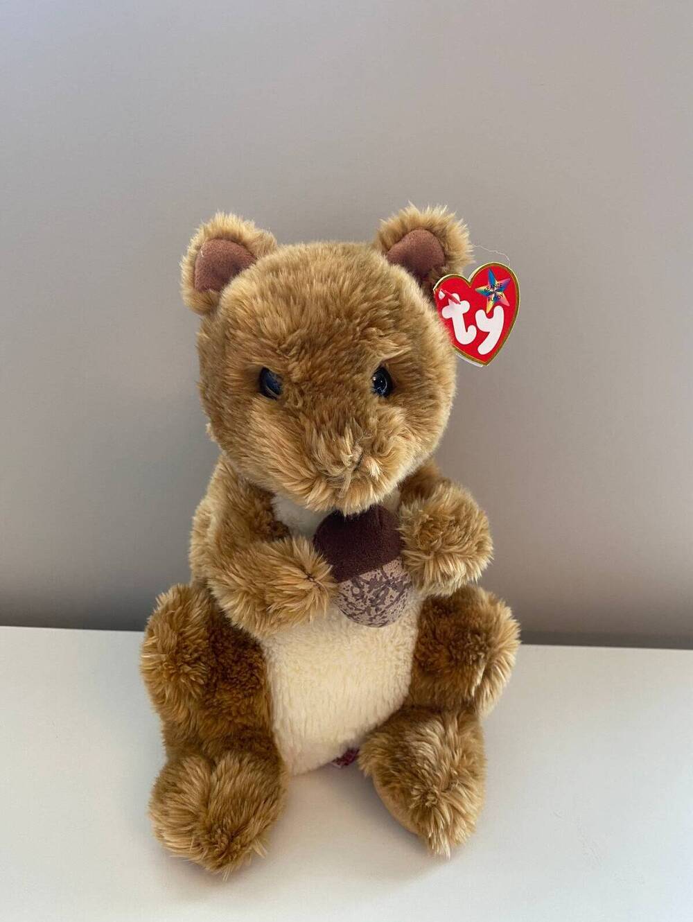 Ty Beanie Buddy “Nutty” the Squirrel *Rare* (10 inch)
